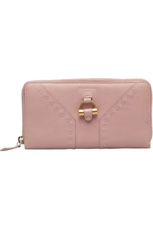 Saint Laurent Dames, Pre-owned, Roze, Maat: ONE Size Leer