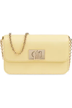 Furla Dames, Tassen, Geel, Maat: ONE Size Leer