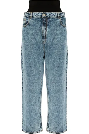 Alaïa Dames, Jeans, Blauw, Maat: M Katoen