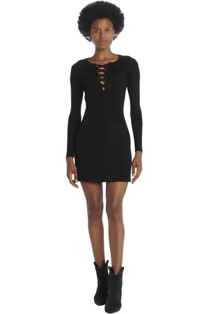 Bash Dames, Jurken, Zwart, Maat: M Viscose