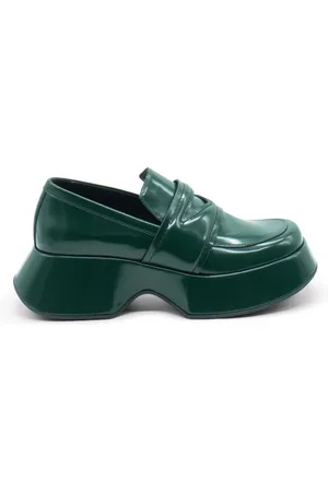 vic matiè Dames, Schoenen, Groen, Maat: 36 1/2 EU Leer