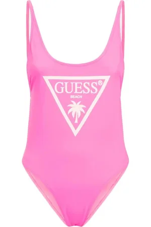 Guess Dames, Badkleding, Roze, Maat: L Poliester