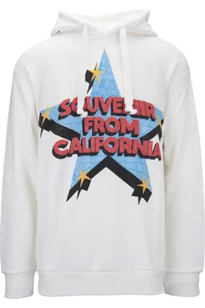 Gucci Heren, Sweatshirts & Hoodies, Wit, Maat: S Katoen