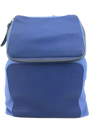 Loewe Heren, Pre-owned, Blauw, Maat: ONE Size Leer