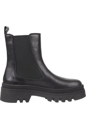 Tommy Hilfiger Dames, Schoenen, Zwart, Maat: 39 EU Leer