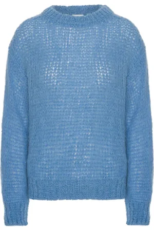American Dreams Dames, Truien, Blauw, Maat: L Wol