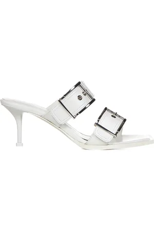 Alexander McQueen Dames, Schoenen, Wit, Maat: 37 EU Leer