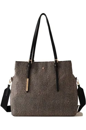 Borbonese Dames, Tassen, Zwart, Maat: ONE Size