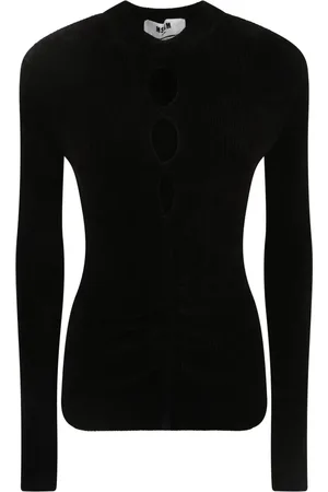 Msgm Dames, Truien, Zwart, Maat: S Viscose