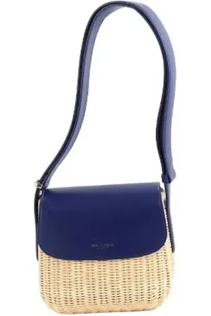 Emporio Armani Dames, Pre-owned, Blauw, Maat: ONE Size Tweed