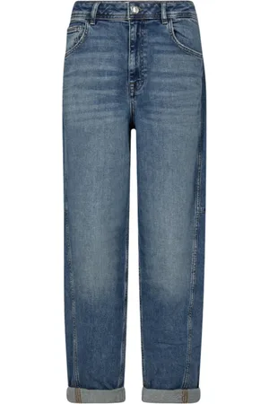 Mos Mosh Dames, Jeans, Blauw, Maat: W27 Katoen