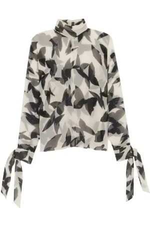 Saint Laurent Dames, Blouses & Shirts, Zwart, Maat: L