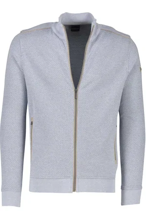Bugatti Heren, Truien, Blauw, Maat: 4XL Katoen