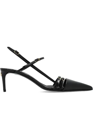 Dolce & Gabbana Dames, Schoenen, Zwart, Maat: 36 EU Leer