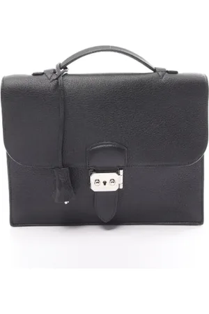Hermès Dames, Pre-owned, Zwart, Maat: ONE Size Leer