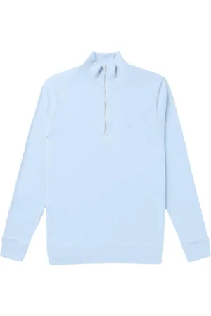 Denham Heren, Sweatshirts & Hoodies, Blauw, Maat: XL Katoen