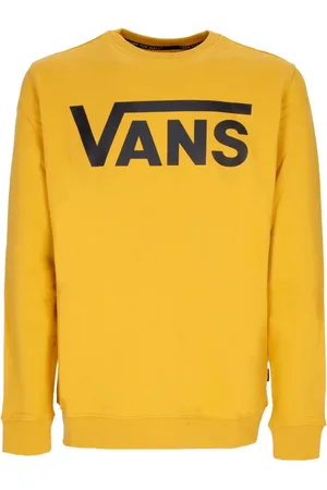 Vans Heren, Sweatshirts & Hoodies, Geel, Maat: XL Katoen