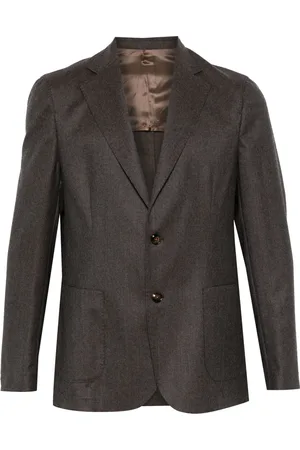 BARBA Heren, Jassen, Bruin, Maat: 3XL Wol