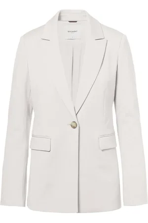 beaumont Dames, Jassen, Wit, Maat: XL Viscose