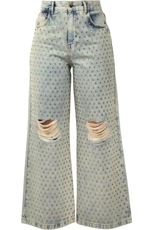 8PM Dames, Jeans, Blauw, Maat: W28 Denim