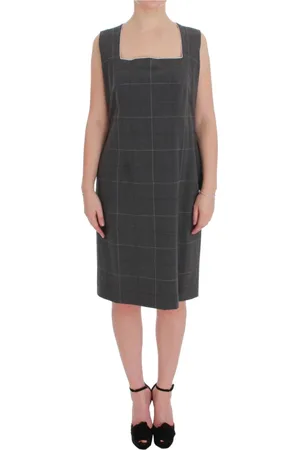Bencivenga Dames, Jurken, Grijs, Maat: 2XL Katoen