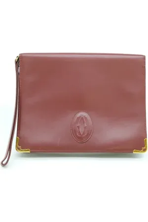 Cartier Dames, Pre-owned, Rood, Maat: ONE Size Leer