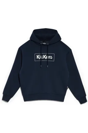 Kickers Heren, Sweatshirts & Hoodies, Blauw, Maat: M Katoen