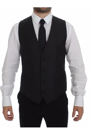 Dolce & Gabbana Heren, Pakken, Grijs, Maat: XS Wol