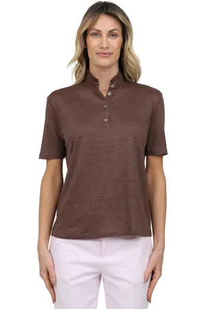Gran Sasso Dames, Tops, Bruin, Maat: L
