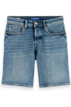 Scotch&Soda Heren, Korte broeken, Blauw, Maat: W36 Denim