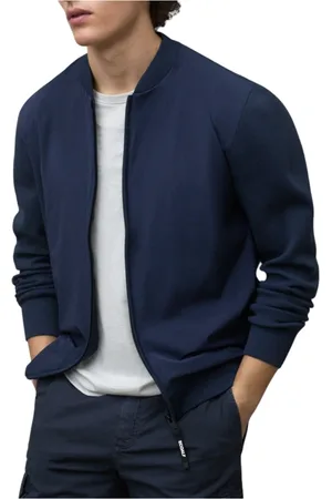 ECOALF Heren, Sweatshirts & Hoodies, Blauw, Maat: XL Poliester