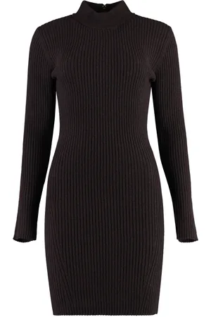 Michael Kors Dames, Jurken, Bruin, Maat: S Wol