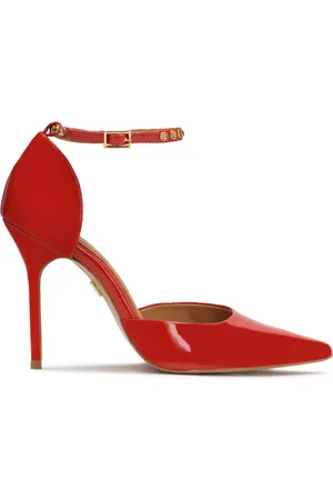 Kazar Dames, Schoenen, Rood, Maat: 36 1/2 EU Leer