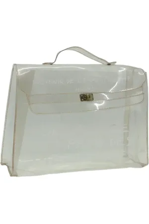 Hermès Dames, Pre-owned, Wit, Maat: ONE Size Vinyl