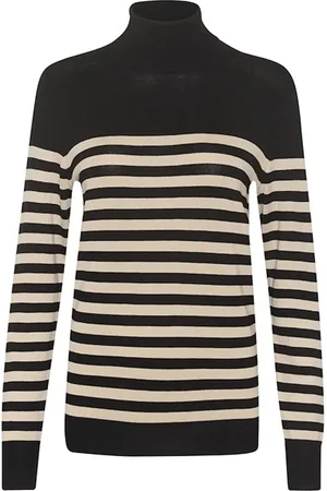 Kaffe Dames, Truien, Zwart, Maat: 2XL Nylon
