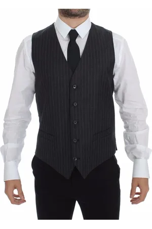Dolce & Gabbana Heren, Pakken, Grijs, Maat: M Wol