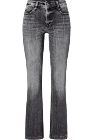 Mac Dames, Jeans, Grijs, Maat: XS Katoen