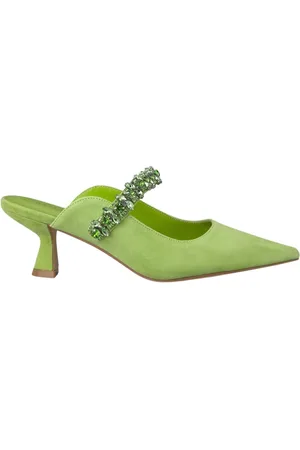 Alma en Pena Dames, Schoenen, Groen, Maat: 37 EU Leer