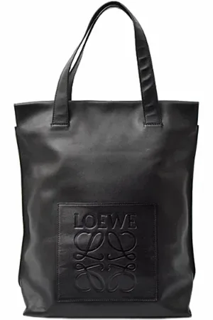Loewe Heren, Pre-owned, Zwart, Maat: ONE Size Leer