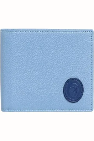 Trussardi Heren, Accessoires, Blauw, Maat: ONE Size Leer