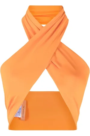 Andamane Dames, Tops, Oranje, Maat: XS