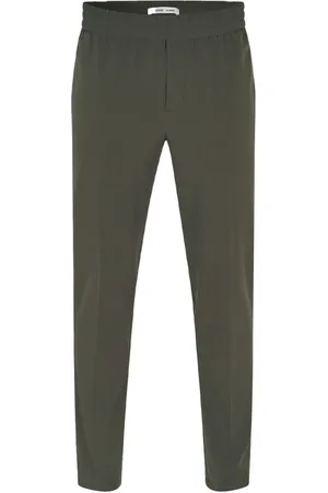 Samsøe Samsøe Heren, Broeken, Grijs, Maat: XL Viscose