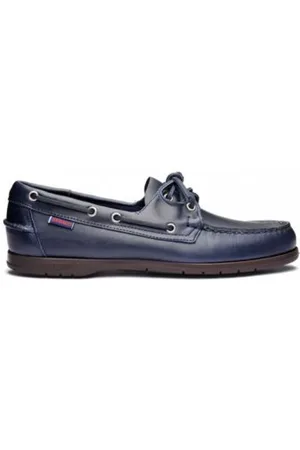 SEBAGO Heren, Schoenen, Blauw, Maat: 40 EU Leer