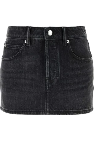 Alexander Wang Dames, Rokken, Grijs, Maat: W27 Denim