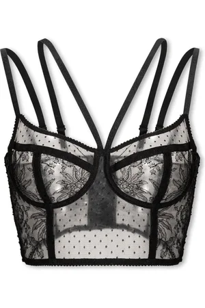 Dolce & Gabbana Dames, Ondergoed, Zwart, Maat: L