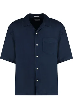 GANT Heren, Overhemden, Blauw, Maat: 2XL Linnen