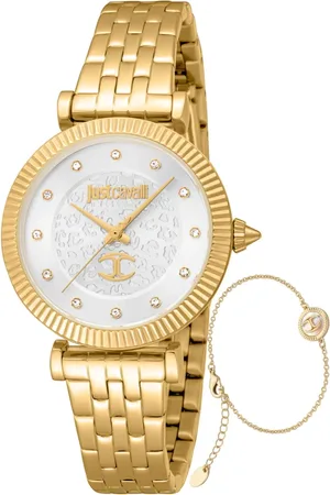 Roberto Cavalli Dames, Accessoires, Geel, Maat: ONE Size