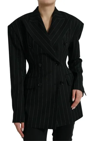 Dolce & Gabbana Dames, Jassen, Zwart, Maat: XS Wol
