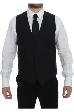 Dolce & Gabbana Heren, Pakken, Zwart, Maat: XL Zijde