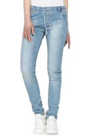 Carrera Dames, Jeans, Blauw, Maat: XS Katoen